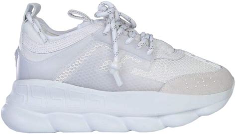 tenis blancos versace